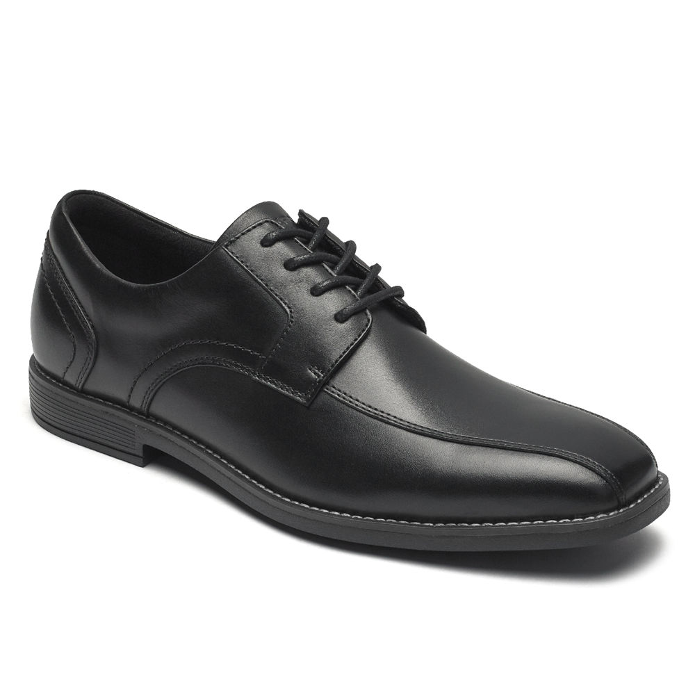 Rockport Oxfords Herre Svart - Slayter Bike Toe - FDTX05721